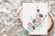 GENTLE WINTER watercolor collection, an Illustration by Lemaris (Thumbnail 8 of 9)