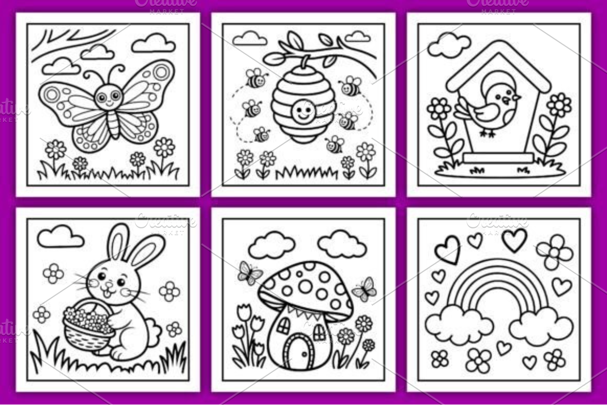 Bold Easy Spring Moments, a Decorative Illustration by Ink Gallery (Photo 3 of 4)