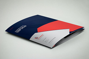 3xA4 Trifold Brochure