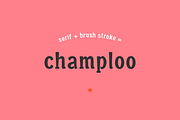 champloo, a Serif Font by One Fonty Day (Thumbnail 1 of 5)