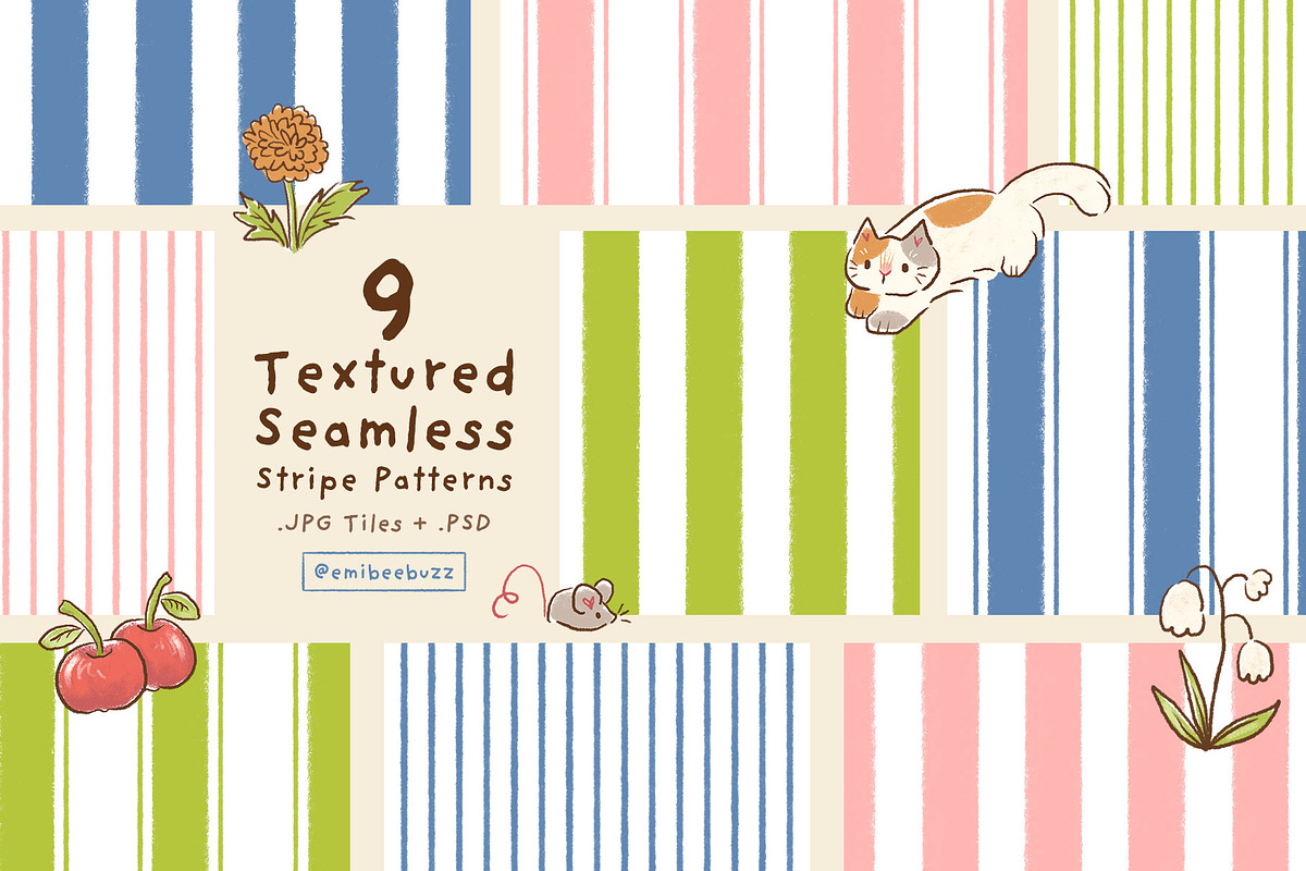 Garden Doodles Illustration Clipart, an Animal Illustration by Emi Bee (Photo 6 of 6)