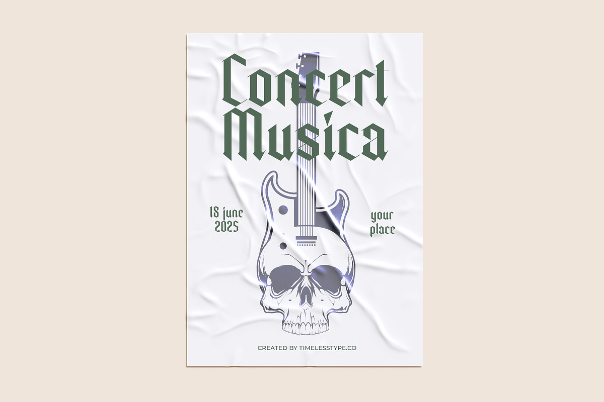 Trackero Modern Blackletter Typeface, a Blackletter Font by timelesstype.co (Photo 7 of 11)