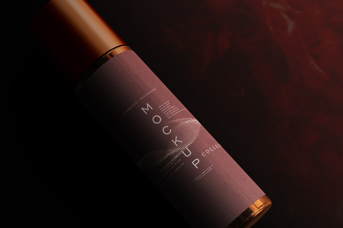390+ Cosmetic Branding Mockup Scenes, a Cups & Container Mockup by pmvch (Photo 140 of 367)