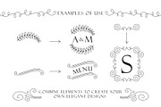 Hand drawn elegant dividers, an Object Graphic by Tiger and Flower (Thumbnail 7 of 16)