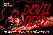 Hellstone - Horror Font, a Handwritten Font by RagamKata (Thumbnail 4 of 12)