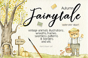 Autumn Fairytale clipart, an Animal Illustration by Eves_Aquadreams (Thumbnail 1 of 9)