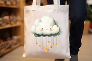 Neutral Pastel Spooky Clipart, an Illustration by Rose Art (Thumbnail 5 of 7)
