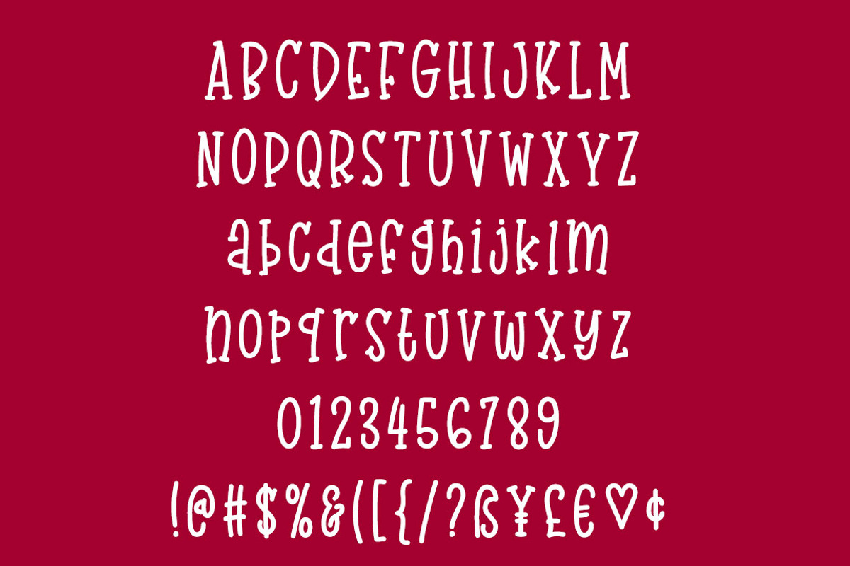Garrulous: a fun tall serif font! preview 2