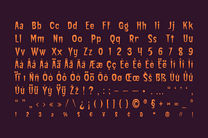 Grimfay - Horror Halloween Font