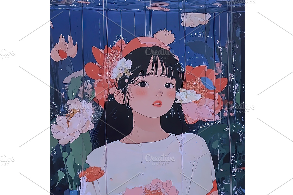 Attractive young girl illustration, an Object Illustration by Lermont51