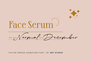 Taylor Demian - Signature Font