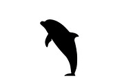Dolphin Jumping Silhouette Vector bu, an Illustration by Designs_River (Thumbnail 3 of 48)