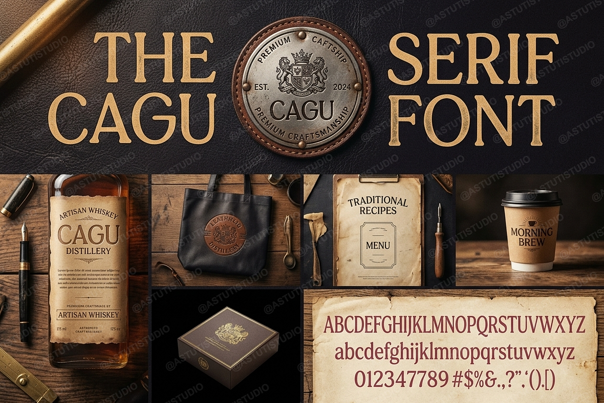 Cagu - Modern Luxury Serif Typeface, a Serif Font by Astuti Studio (Photo 12 of 25)