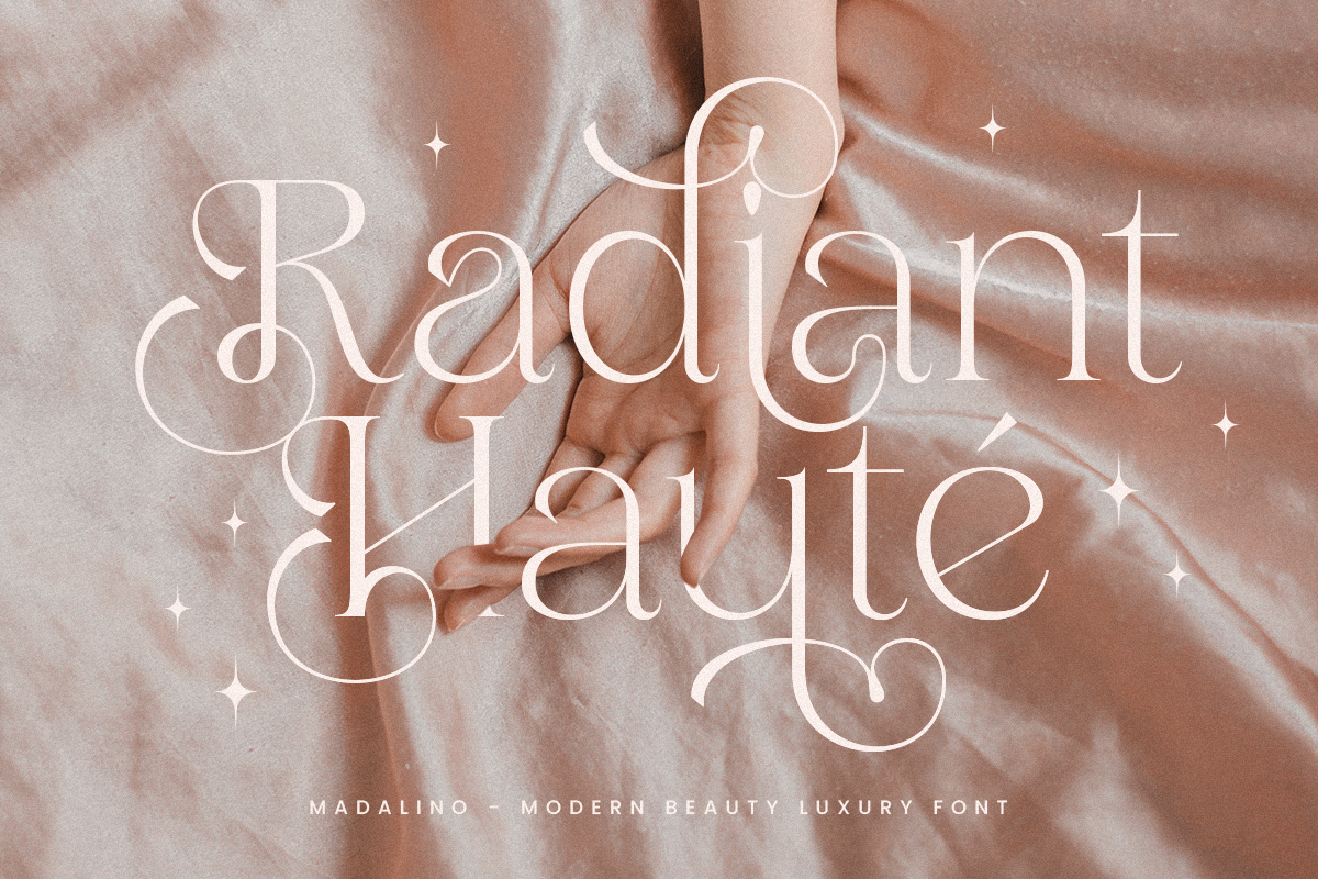 Madalino - Modern Beauty Luxury Font, a Serif Font by Sensatype (Photo 8 of 12)