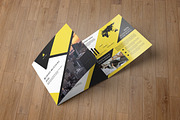 Corporate Square Trifold Brochure, a Brochure Template by retrographix (Thumbnail 6 of 7)