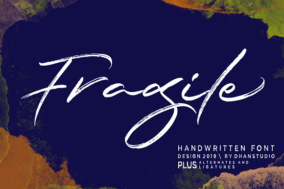 Fragile Script preview 7