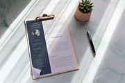 CV / Resume Mockup, a Product Mockup by Best Project (Thumbnail 3 of 4)