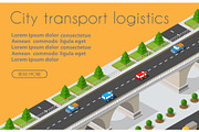 Transport Logistics 3D Isometric, a Technology Illustration by AlexZeL (Thumbnail 1 of 5)