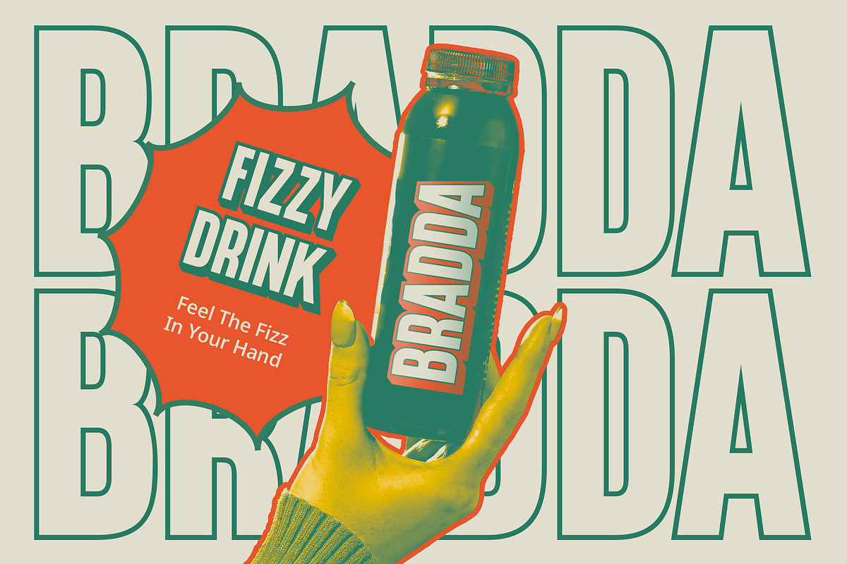 Godger 3D, a Sans Serif Font by Craft Supply Co. (Photo 6 of 8)