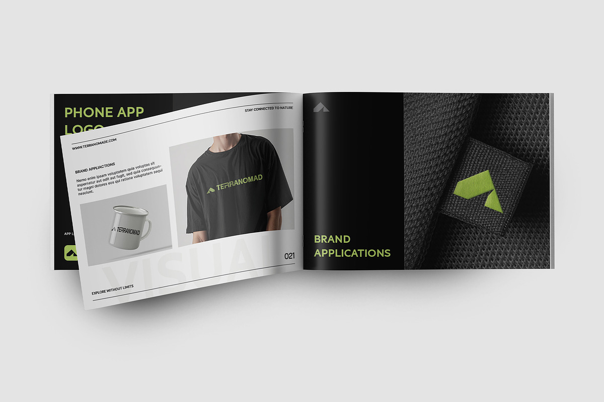 A4 Modern Brand Guideline Template, a Branding & Logo Template by TMint Play (Photo 6 of 7)