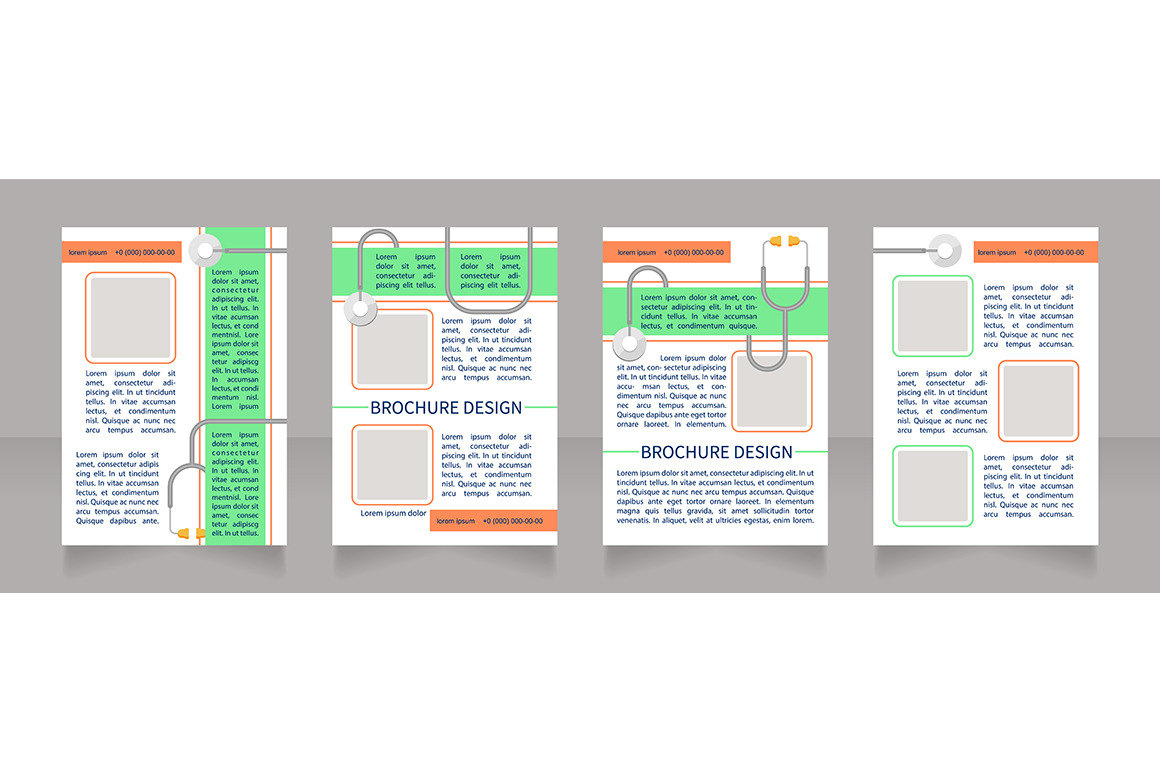 Vaccines approval process brochure, a Brochure Template by IMG Visuals