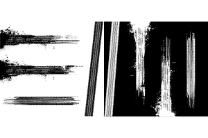 Car tire tracks texture set