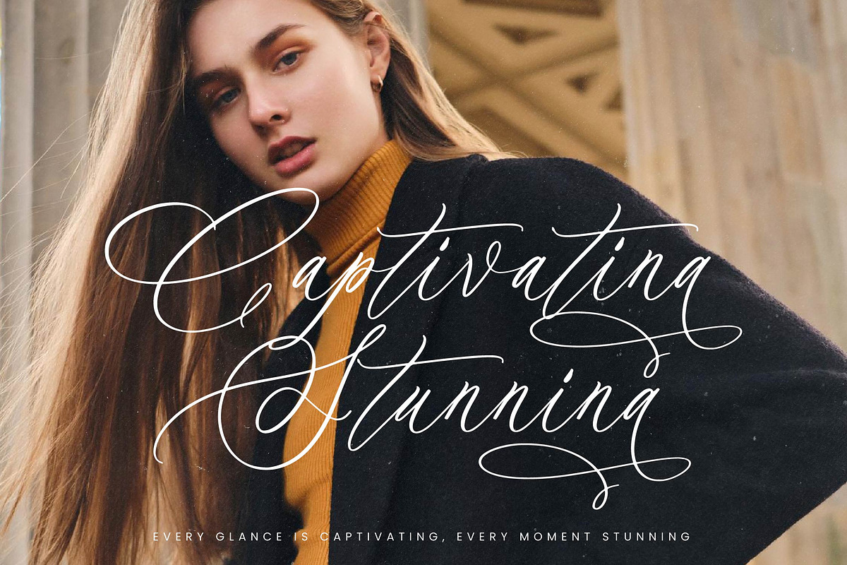 Scarletta Boutique Handwritten Font, a Script Font by Letterena Studios Script (Photo 8 of 15)