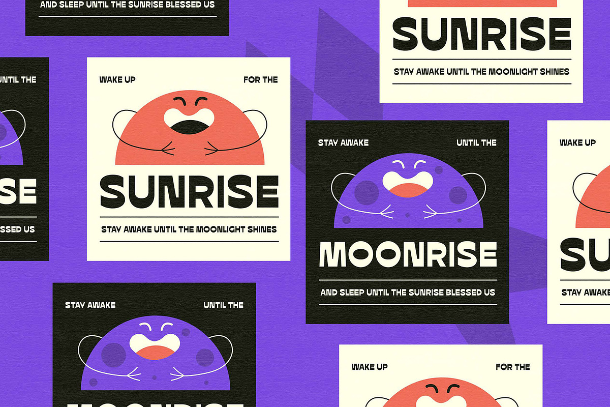 Georeversic Display Typeface, a Font by graphicook (Photo 5 of 10)