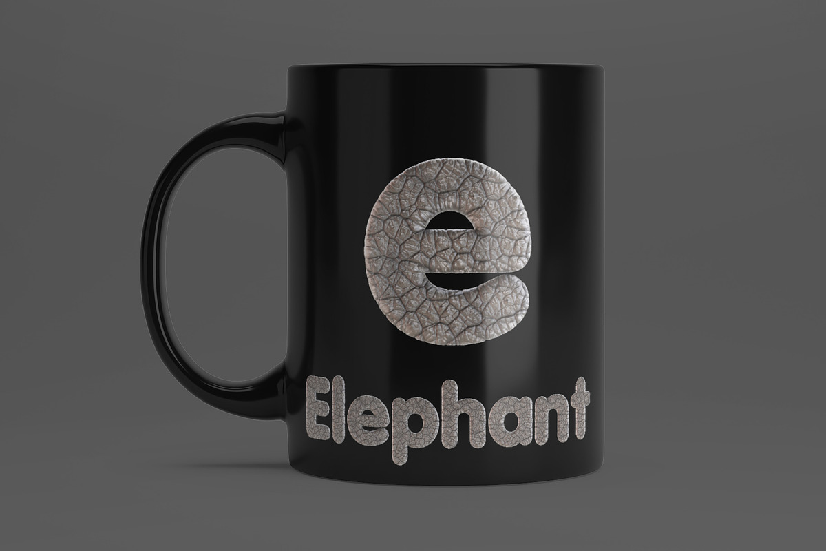 Elephant Color SVG Font and PNGs, a Sans Serif Font by Creative Graphics (Photo 6 of 6)