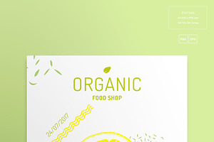 Posters Organic Food