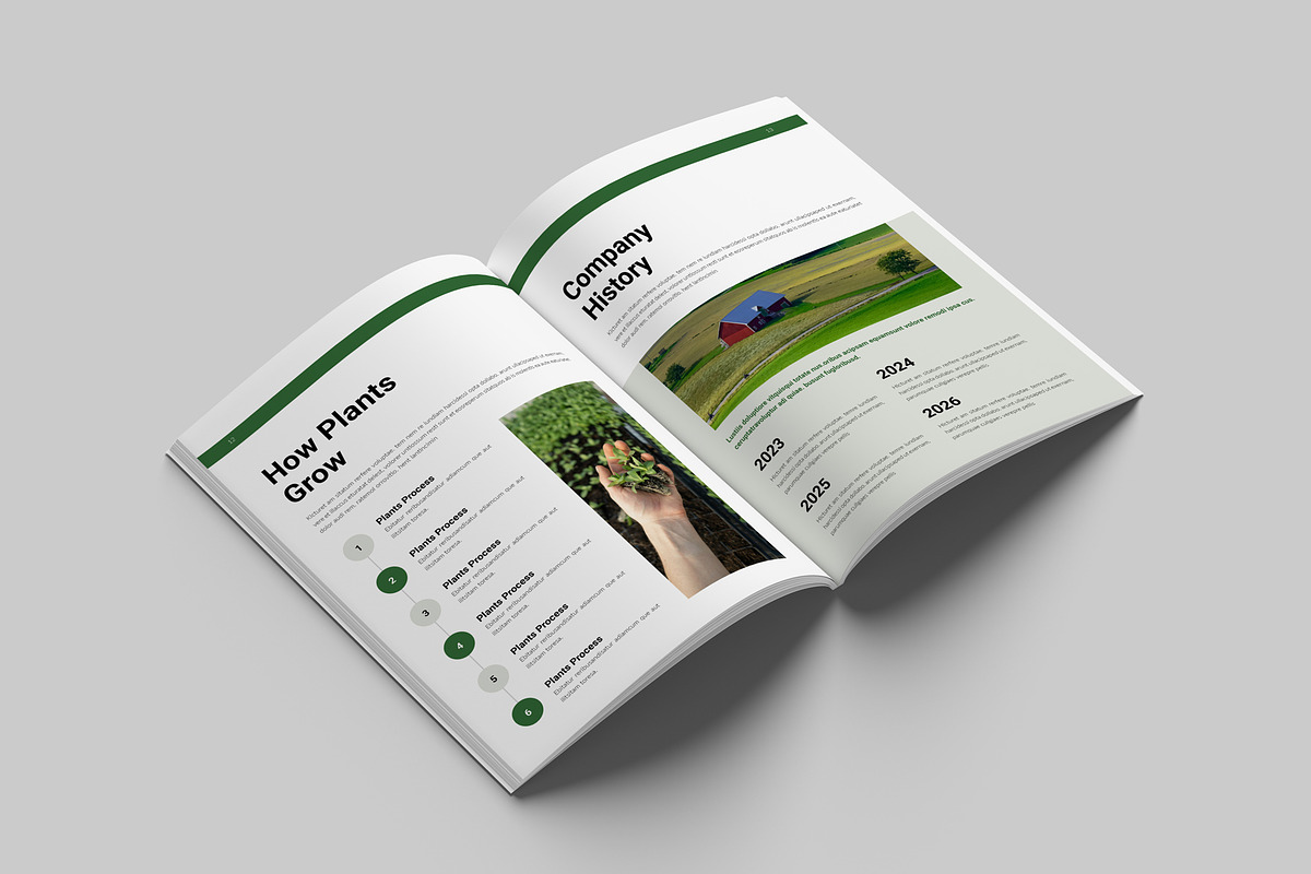 Agriculture Brochure Template, a Brochure Template by Cleffon_Graphic_Studio (Photo 7 of 9)