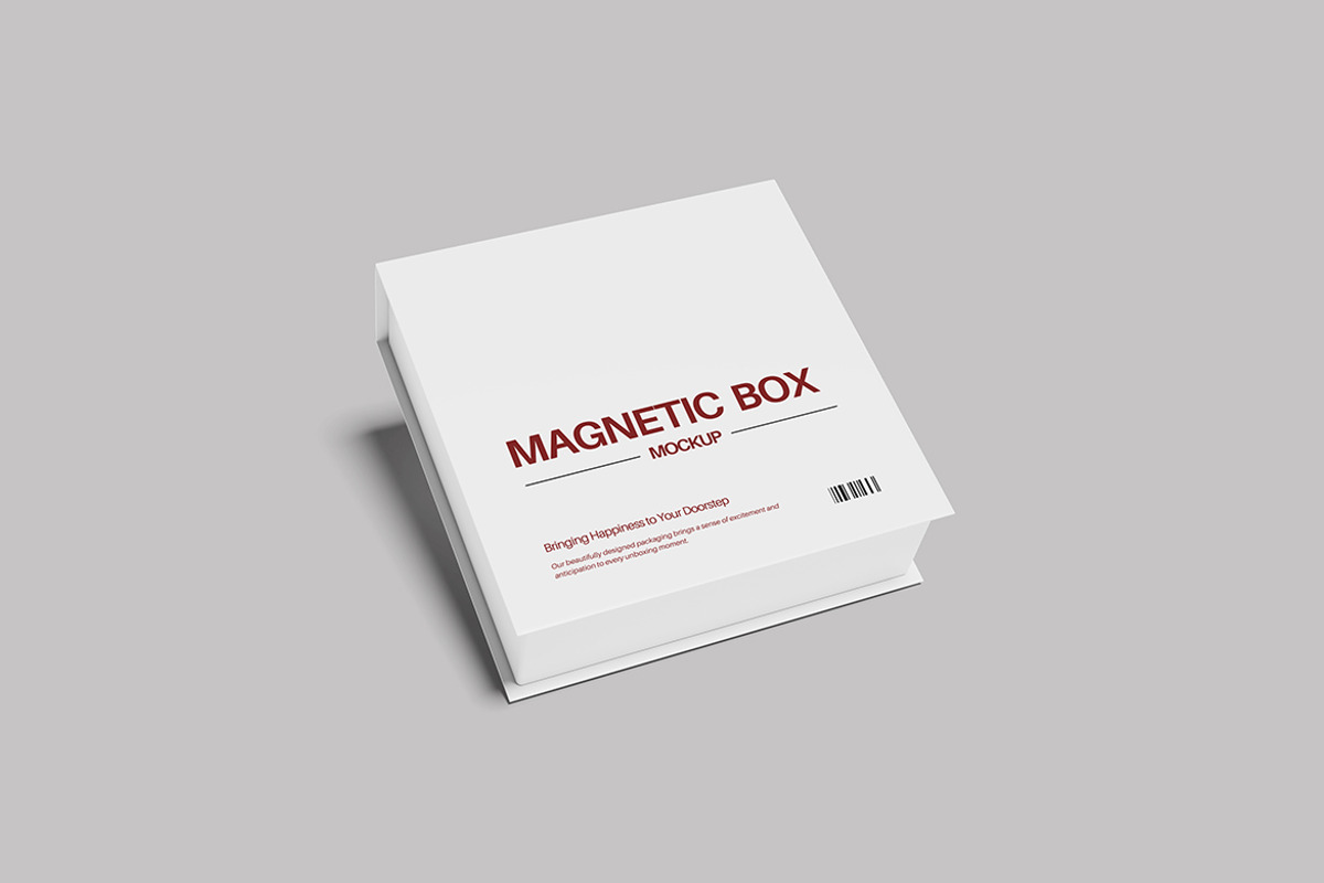 High Quality Magnetic Box Mockup, an Advertising Mockup by swsi-studio (Photo 3 of 5)