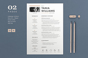 Resume Tania 2 Pages, a Resume Template by Astut (Thumbnail 4 of 5)