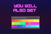 Neon Procreate Brushes, a Brush Add-On by Pawsitively Aesthetic (Thumbnail 8 of 11)