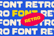 Junoa - Retro Display Font, a Sans Serif Font by HAN (Thumbnail 3 of 10)