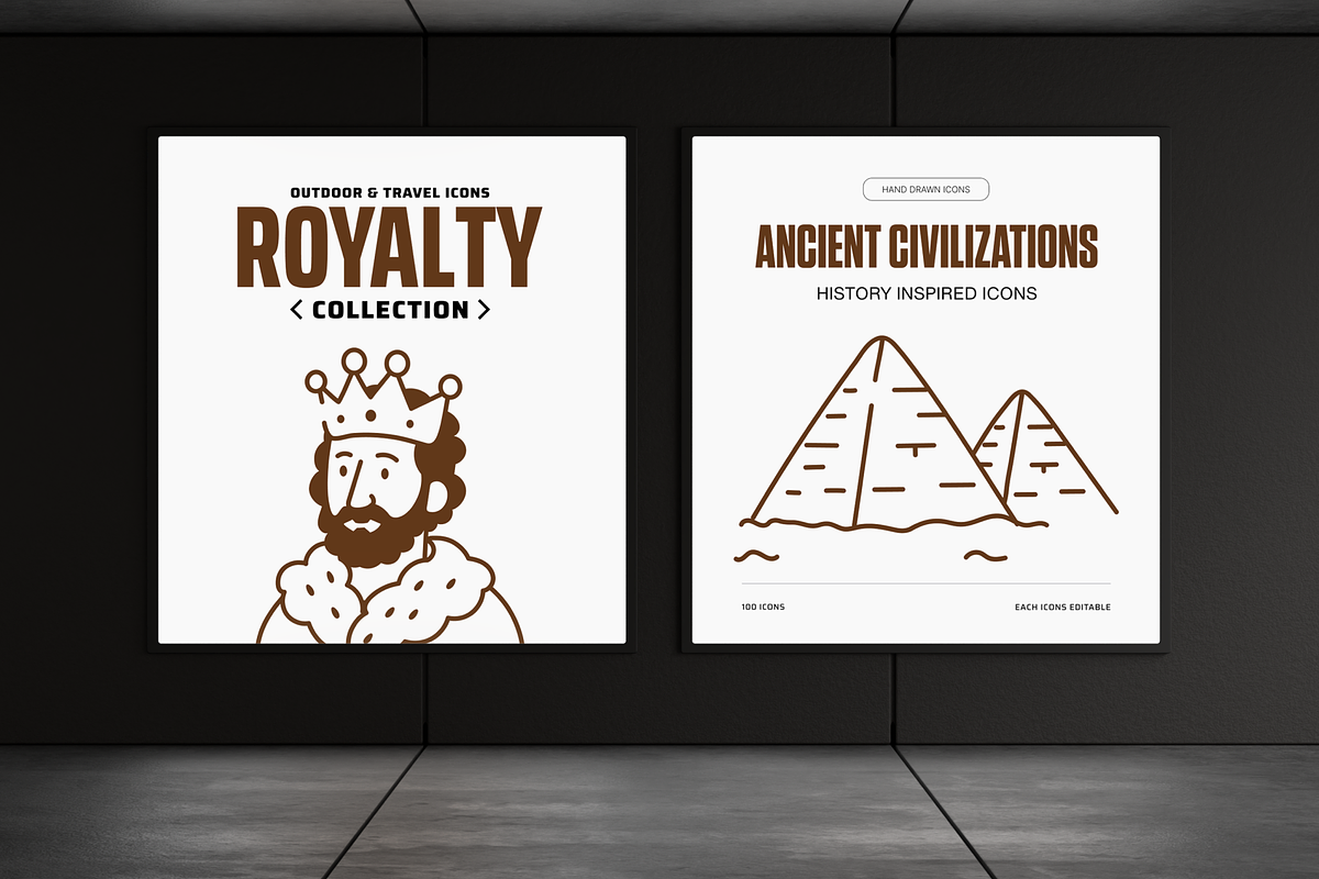 History Hand-Drawn Doodle Icons, an Outline Icon by Vectors Market (Photo 3 of 10)