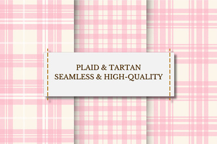 10 Pastel Plaid Patterns, a Pattern Graphic by wind mill