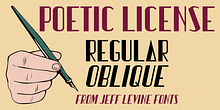 Poetic License JNL