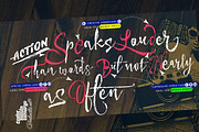 Makeup Type Family / 4 fonts, a Script Font by Andinistas Fonts (Thumbnail 7 of 11)