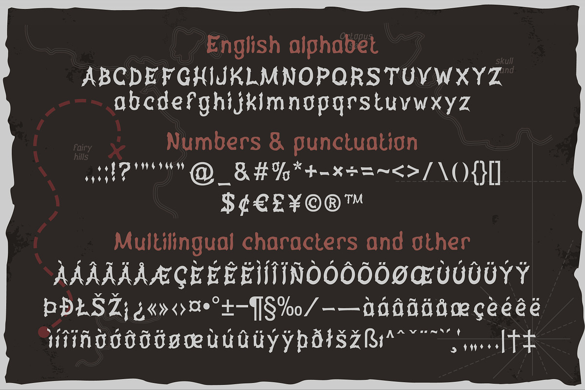10 Vintage Font Families Bundle #3, a Blackletter Font by Fractal fonts & graphics (Photo 61 of 67)