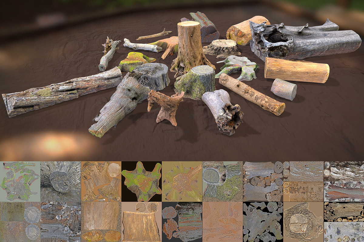 Forest Elements, an Environmental 3D Model by Beatheart Creative Studio (Photo 11 of 25)