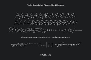 Venice Beach - Modern Font Duo