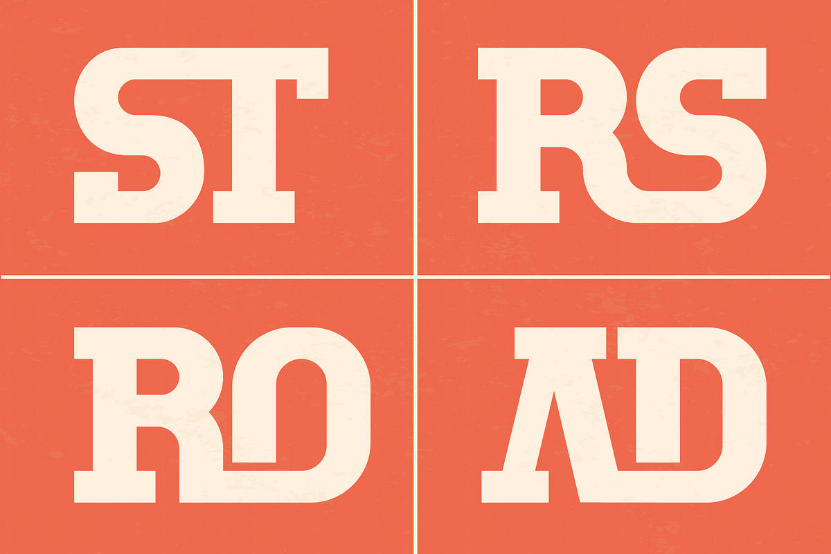 Rextro Old School Font, a Sans Serif Font by Storytype Studio (Photo 6 of 15)