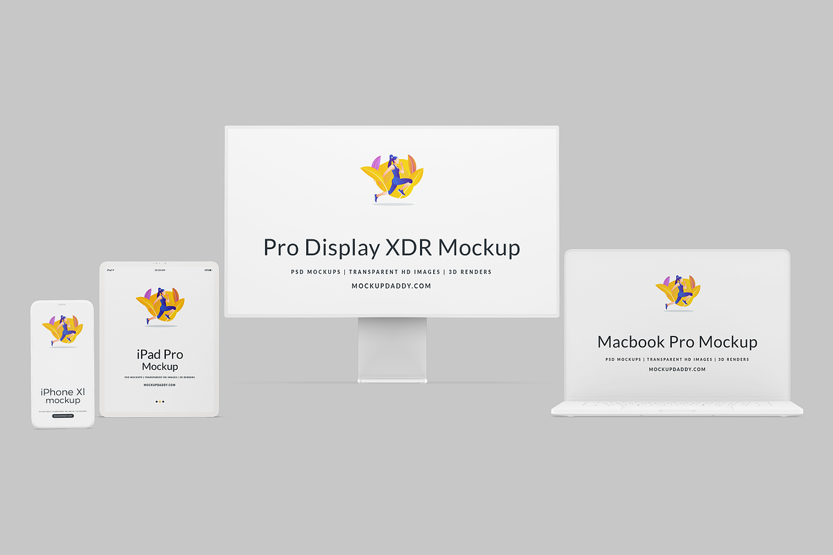 Clay Responsive Devices Mockups, an iPhone Mockup by Mockupdaddy (Photo 43 of 53)