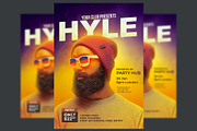 Dj concert Flyer, a Flyer Template by bunebx (Thumbnail 1 of 6)