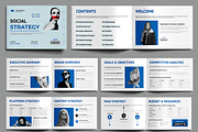 Brand Social Strategy Template, a Brochure Template by MightyDesign (Thumbnail 1 of 6)