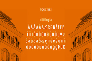 Rocketeers - Art Deco Type