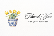 Realistic Tulip in Vintage Pot, an Illustration by New-School-Wave (Thumbnail 5 of 5)