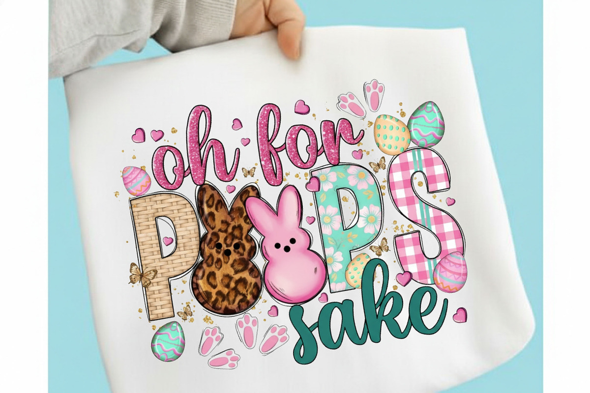 Oh For Peeps Sake PNG, a Seasonal Illustration by Designking (Photo 4 of 6)