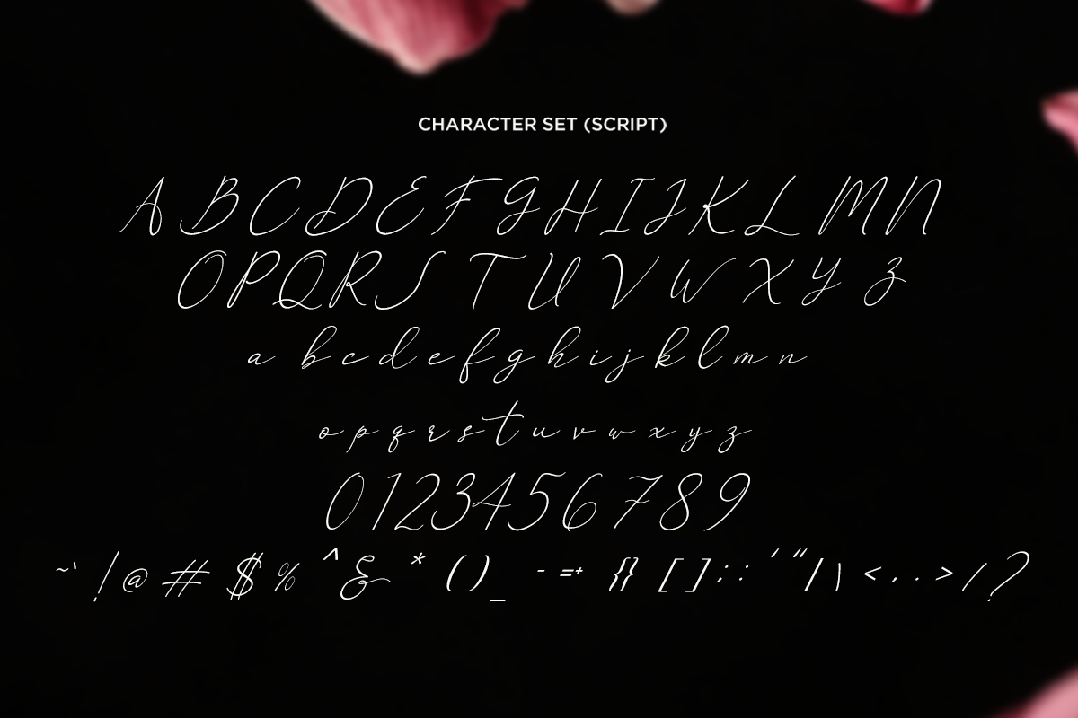 Rose Magnolia - Duo Luxury Font, a Serif Font by Font Liner (Photo 10 of 10)